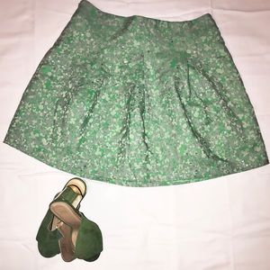 Shades of Green Mini Skirt